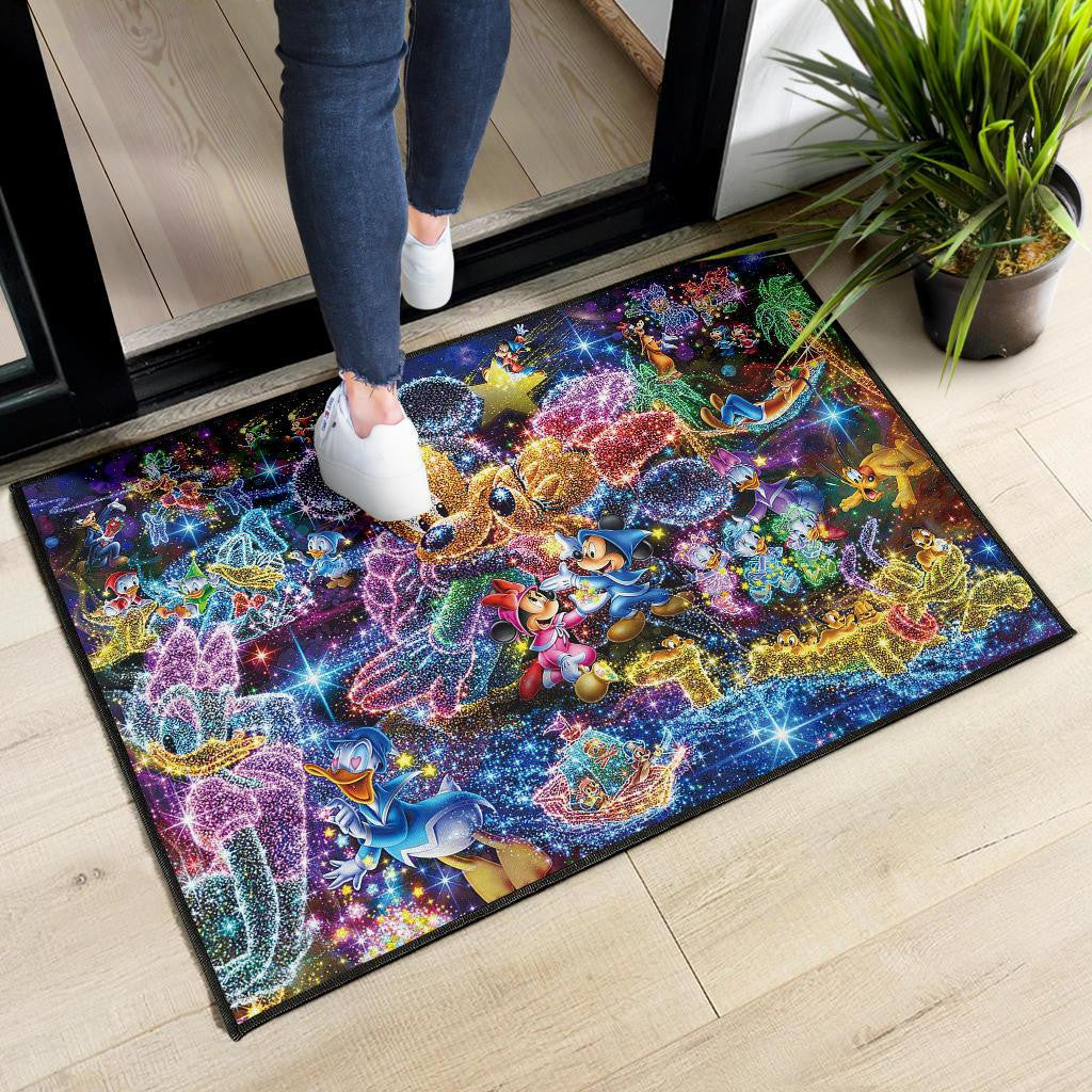 Disney Stained Art 1 Door Mats