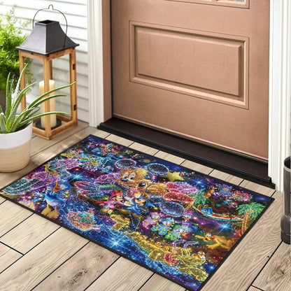 Disney Stained Art 1 Door Mats