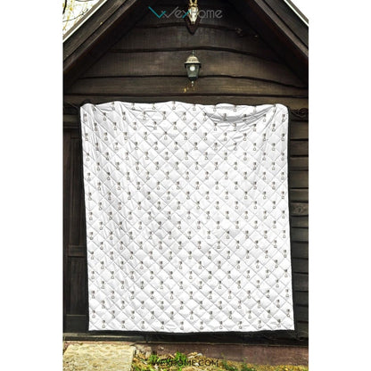 Engine Piston Background Pattern Print Design 01 Premium Quilt