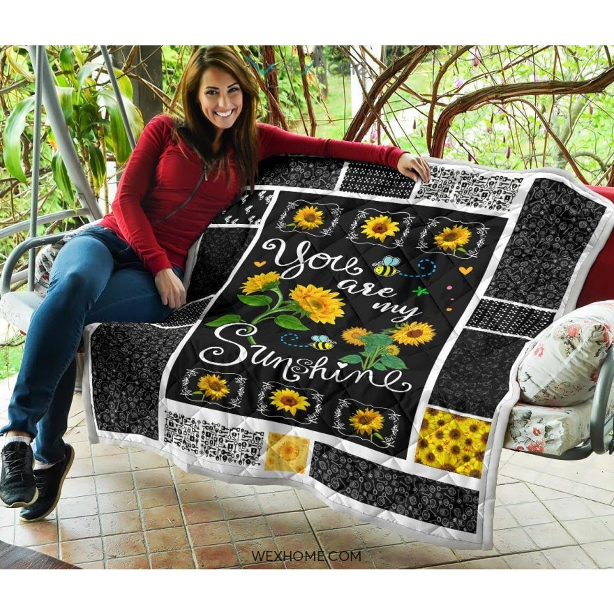 You Are My Sunshine Premium Quilt