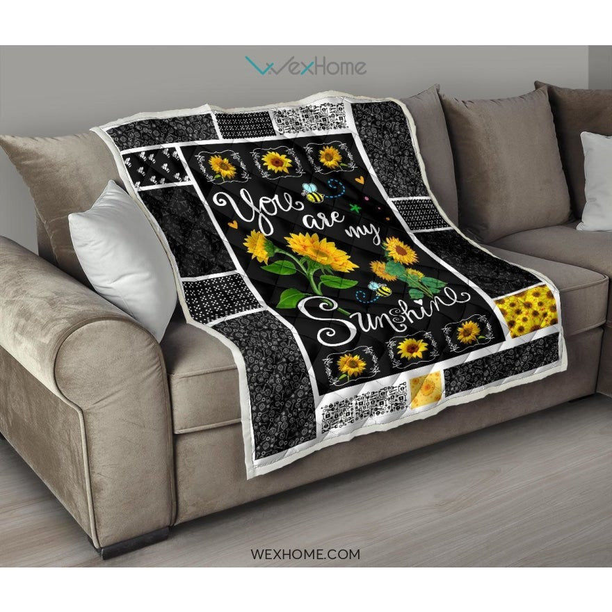 You Are My Sunshine Premium Quilt