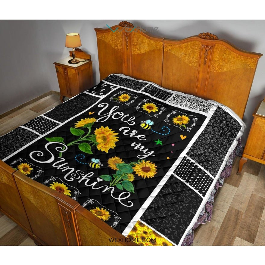 You Are My Sunshine Premium Quilt