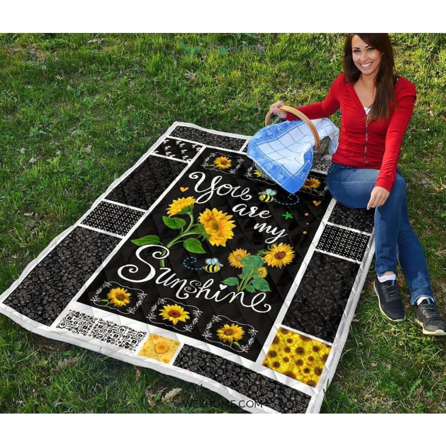 You Are My Sunshine Premium Quilt