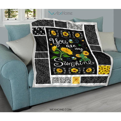 You Are My Sunshine Premium Quilt