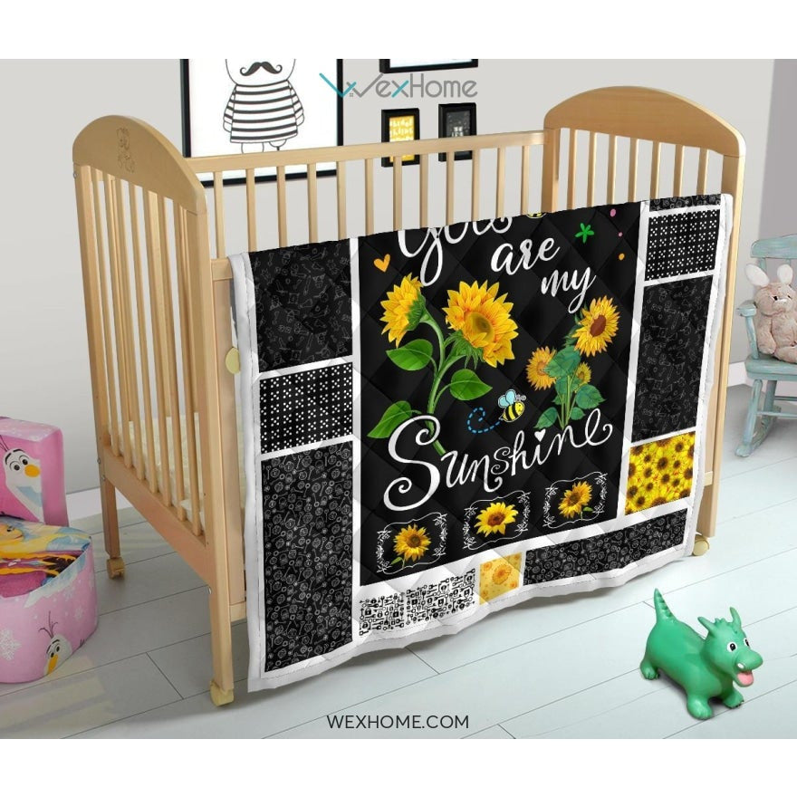 You Are My Sunshine Premium Quilt