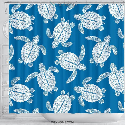 Turtle Shower Curtain