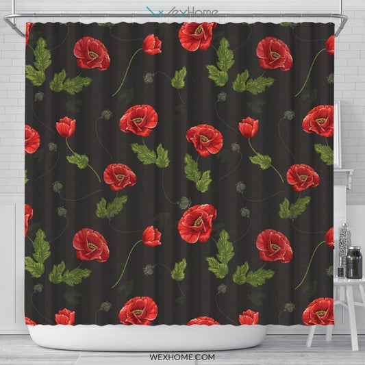 Poppy Shower Curtain