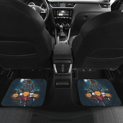 Nightmare Before Christmas Front And Back Car Mats 2 Best Car Gift 2021