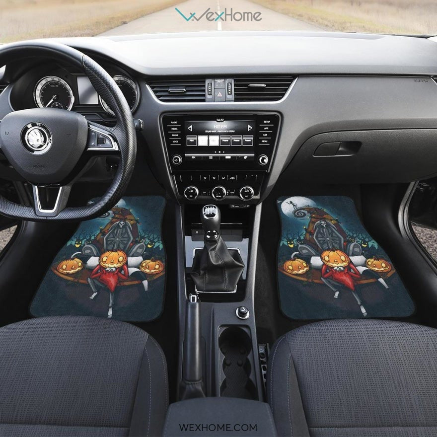 Nightmare Before Christmas Front And Back Car Mats 2 Best Car Gift 2021