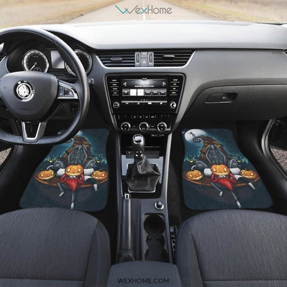 Nightmare Before Christmas Front And Back Car Mats 2 Best Car Gift 2021