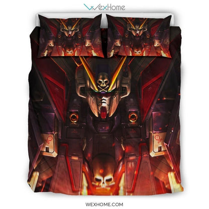 Gundam Unicorn Bedding Set - duvet cover and pillowcase set - Unique Design Amazing Gift