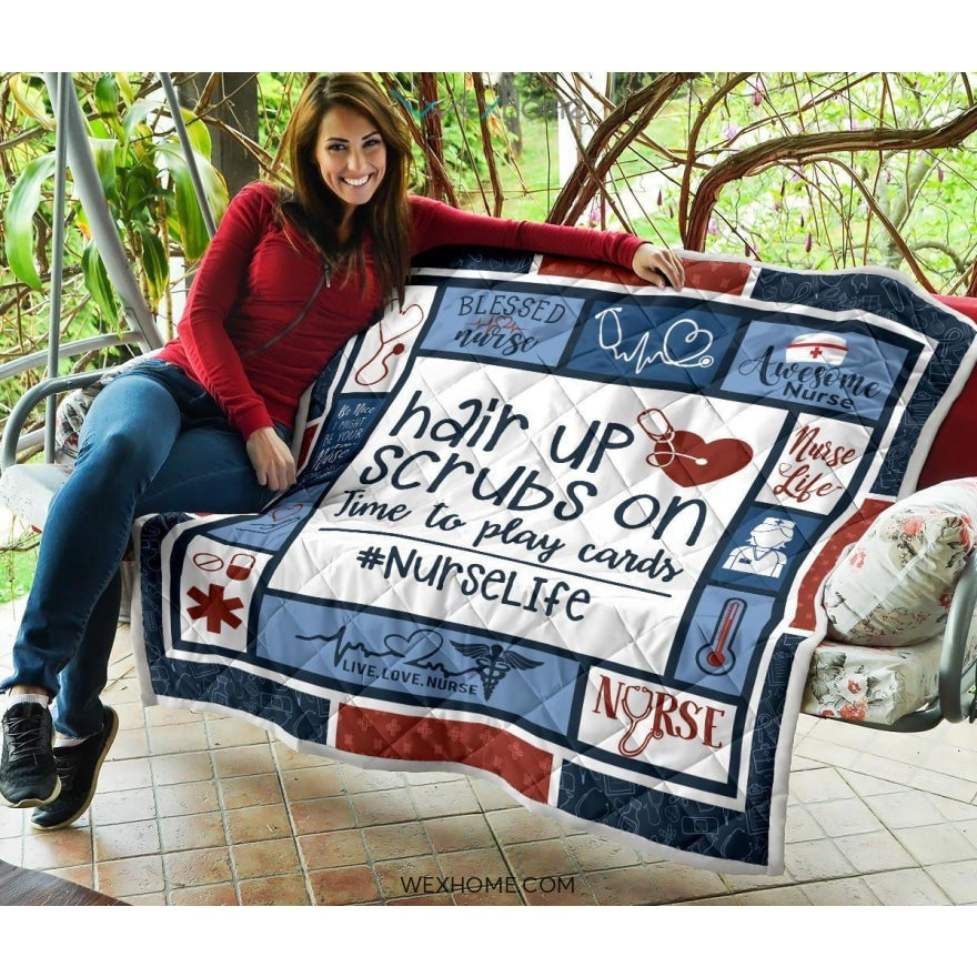 Nurse Life Nurse Premium Quilt
