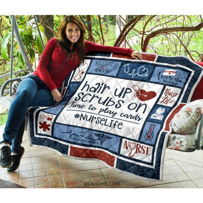Nurse Life Nurse Premium Quilt