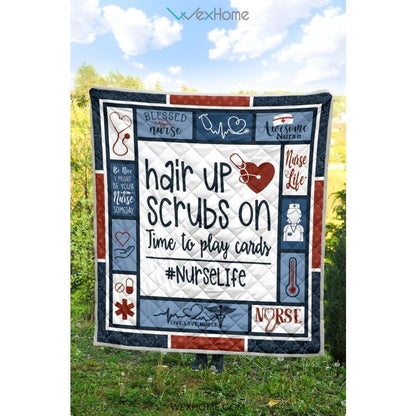 Nurse Life Nurse Premium Quilt