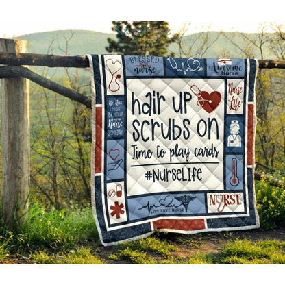 Nurse Life Nurse Premium Quilt