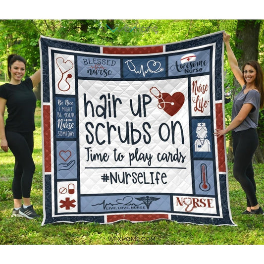 Nurse Life Nurse Premium Quilt