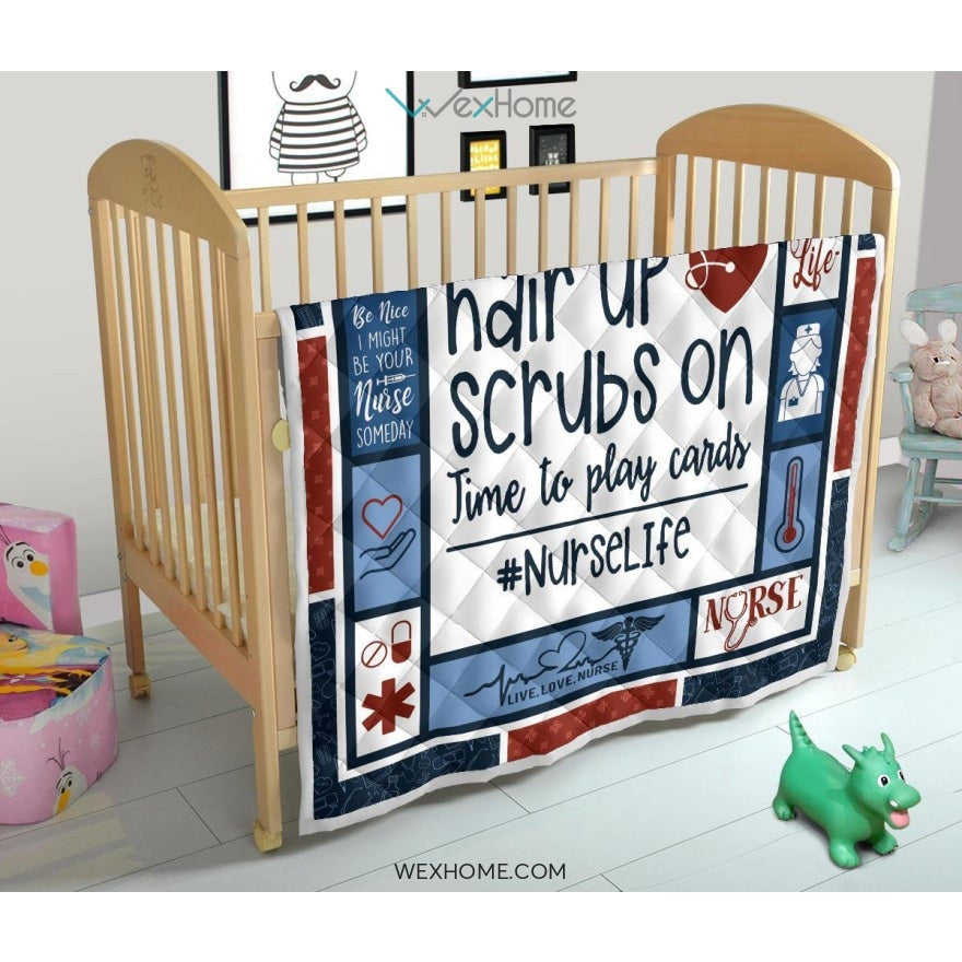 Nurse Life Nurse Premium Quilt
