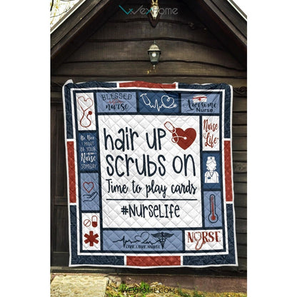 Nurse Life Nurse Premium Quilt