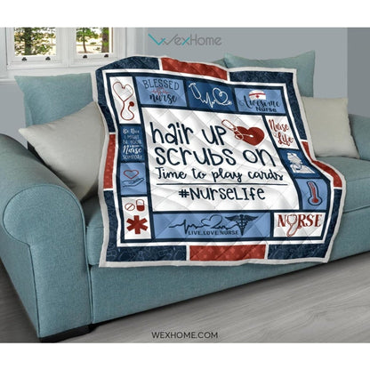 Nurse Life Nurse Premium Quilt