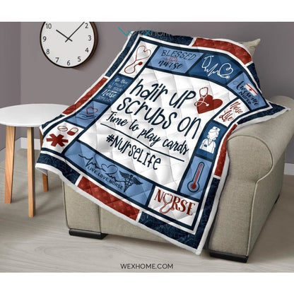 Nurse Life Nurse Premium Quilt