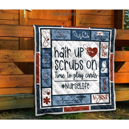 Nurse Life Nurse Premium Quilt