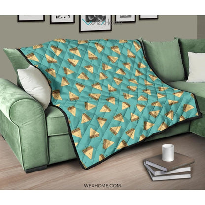 Sandwich Pattern Print Design 03 Premium Quilt