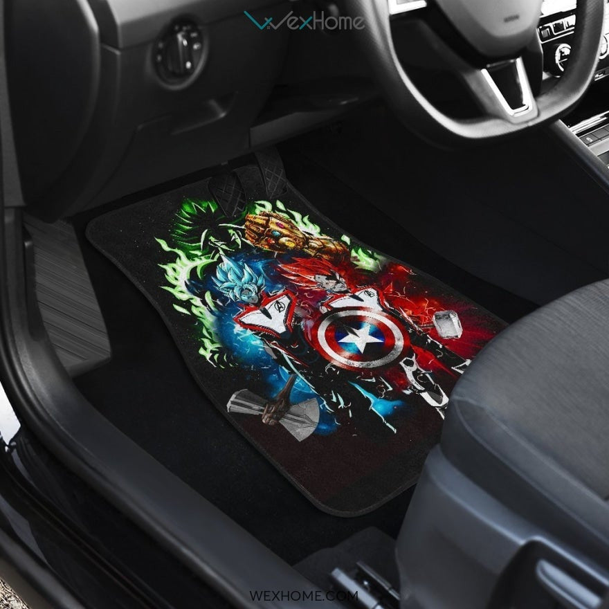 Goku Vegeta Broly Avengers Car Mats