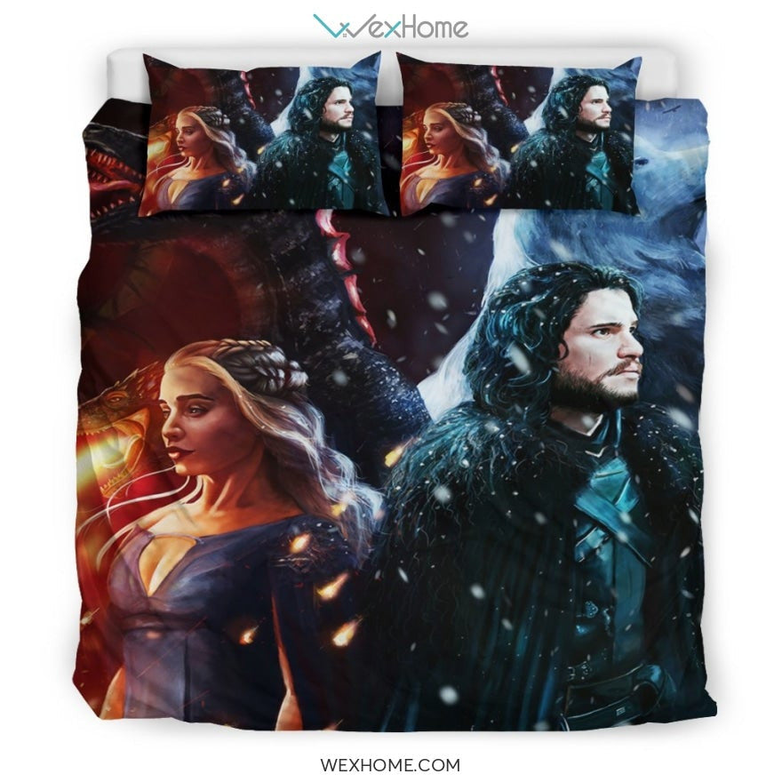 Game Of Throne Bedding Set - duvet cover and pillowcase set - Unique Design Amazing Gift