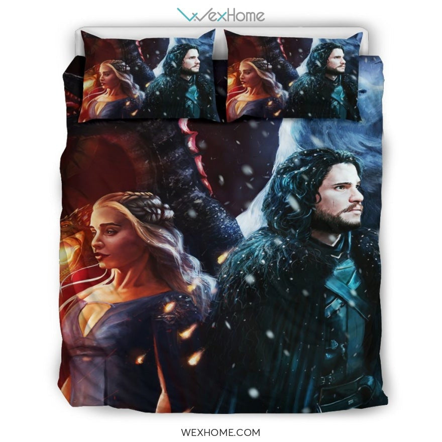 Game Of Throne Bedding Set - duvet cover and pillowcase set - Unique Design Amazing Gift