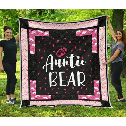 WEXHOME Auntie Bear Premium Quilt