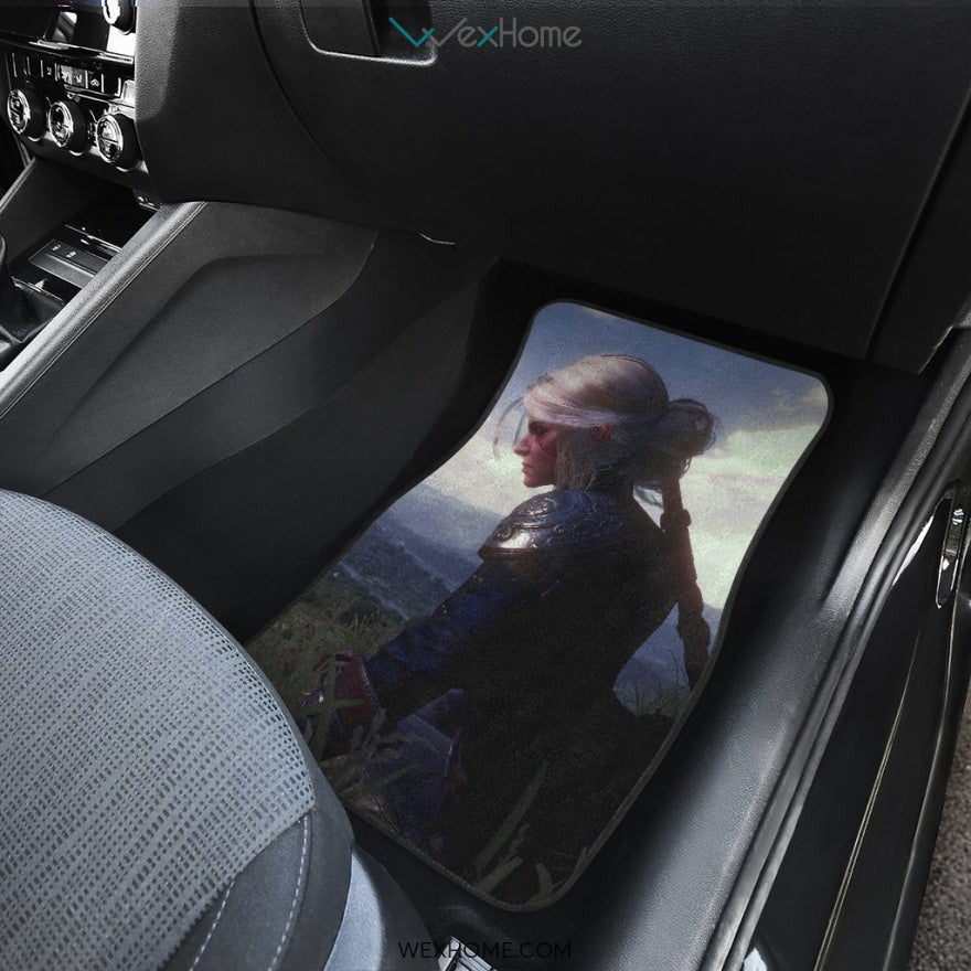 Mats The Witcher 3: Wild Hunt Game Fan Gift Ciri Car Floor Unique Car Gift 2021
