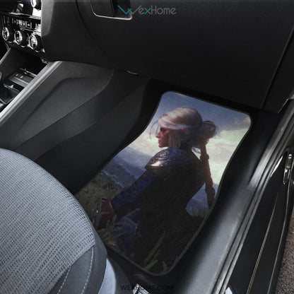 Mats The Witcher 3: Wild Hunt Game Fan Gift Ciri Car Floor Unique Car Gift 2021
