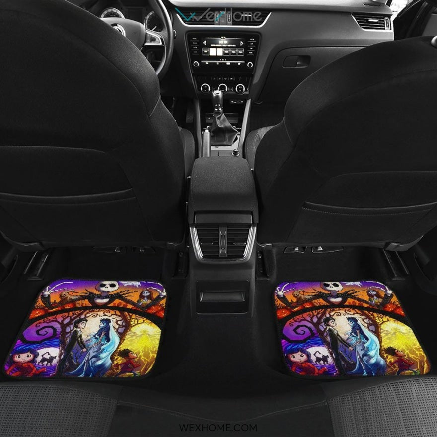Nightmare Before Christmas Front And Back Car Mats 5 Best Car Gift 2021