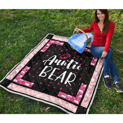 WEXHOME Auntie Bear Premium Quilt