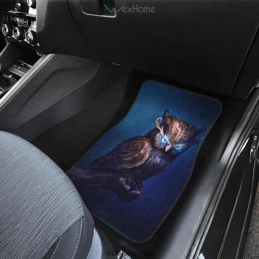 Owl Front And Back Car Mats 3