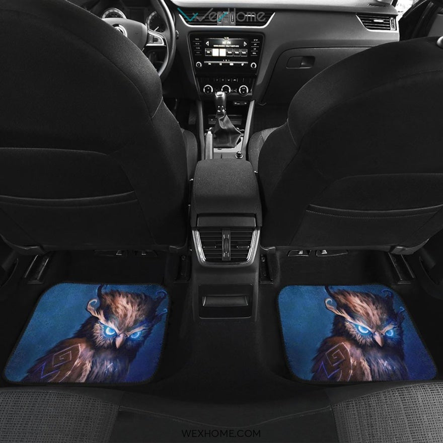 Owl Front And Back Car Mats 3