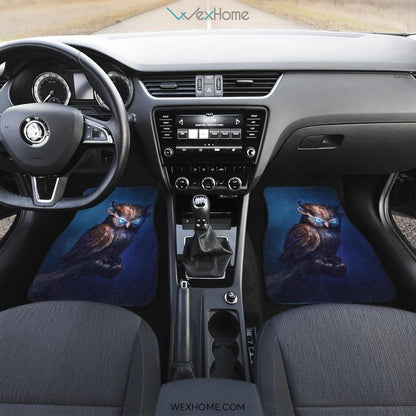 Owl Front And Back Car Mats 3