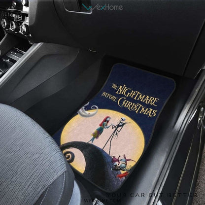 Nightmare Before Christmas Front And Back Car Mats 081524 Best Car Gift 2021