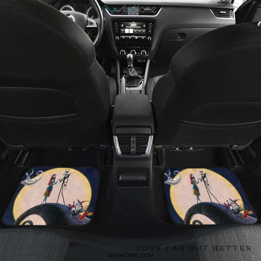 Nightmare Before Christmas Front And Back Car Mats 081524 Best Car Gift 2021