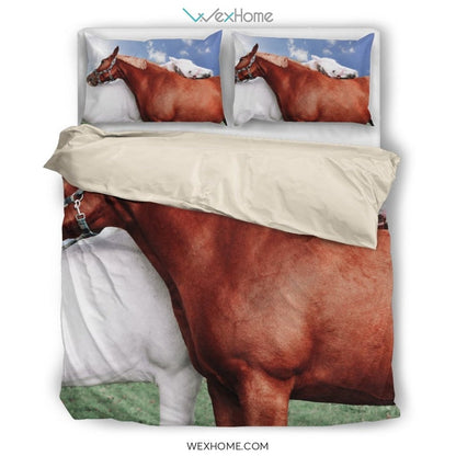 Horse HD Vintage Bedding Set