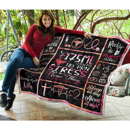 WEXHOME It's Nurse Things You Wouldn't Understand Premium Quilt