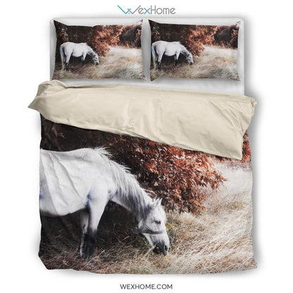 Horse HD Vintage Bedding Set