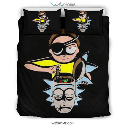 Rick And Morty Bedding Set 6 - duvet cover and pillowcase set - Unique Design Amazing Gift