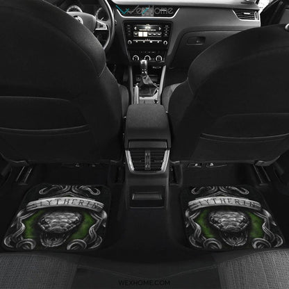 Slytherin Front And Back Car Mats
