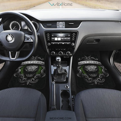 Slytherin Front And Back Car Mats