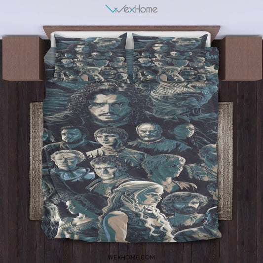 Game Of Thrones Bedding Set 5 - duvet cover and pillowcase set - Unique Design Amazing Gift