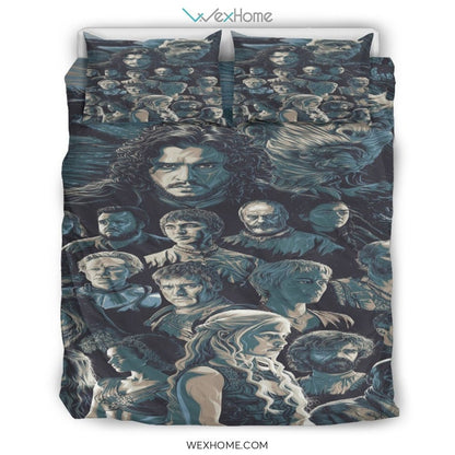 Game Of Thrones Bedding Set 5 - duvet cover and pillowcase set - Unique Design Amazing Gift