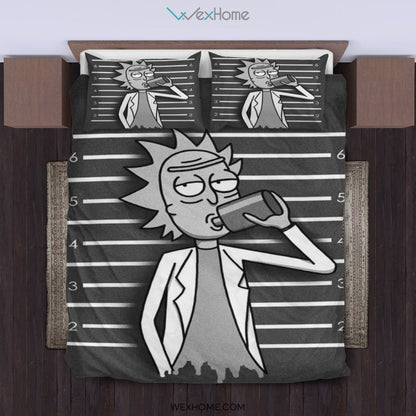 Rick And Morty Bedding Set 8 - duvet cover and pillowcase set - Unique Design Amazing Gift
