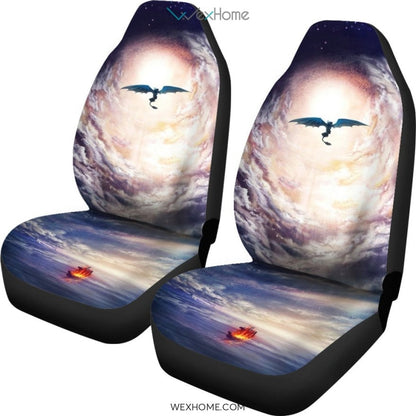 Sky & Sea How To Train Your Dragon Car Seat Cover Best Car Decor 2021