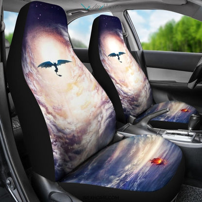 Sky & Sea How To Train Your Dragon Car Seat Cover Best Car Decor 2021